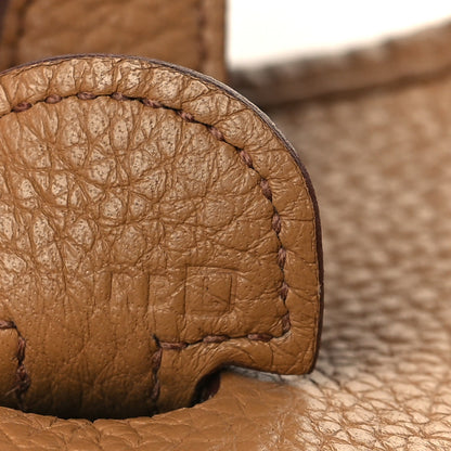 Hermes Taurillon Clemence Evelyne III PM Biscuit 6 of 10