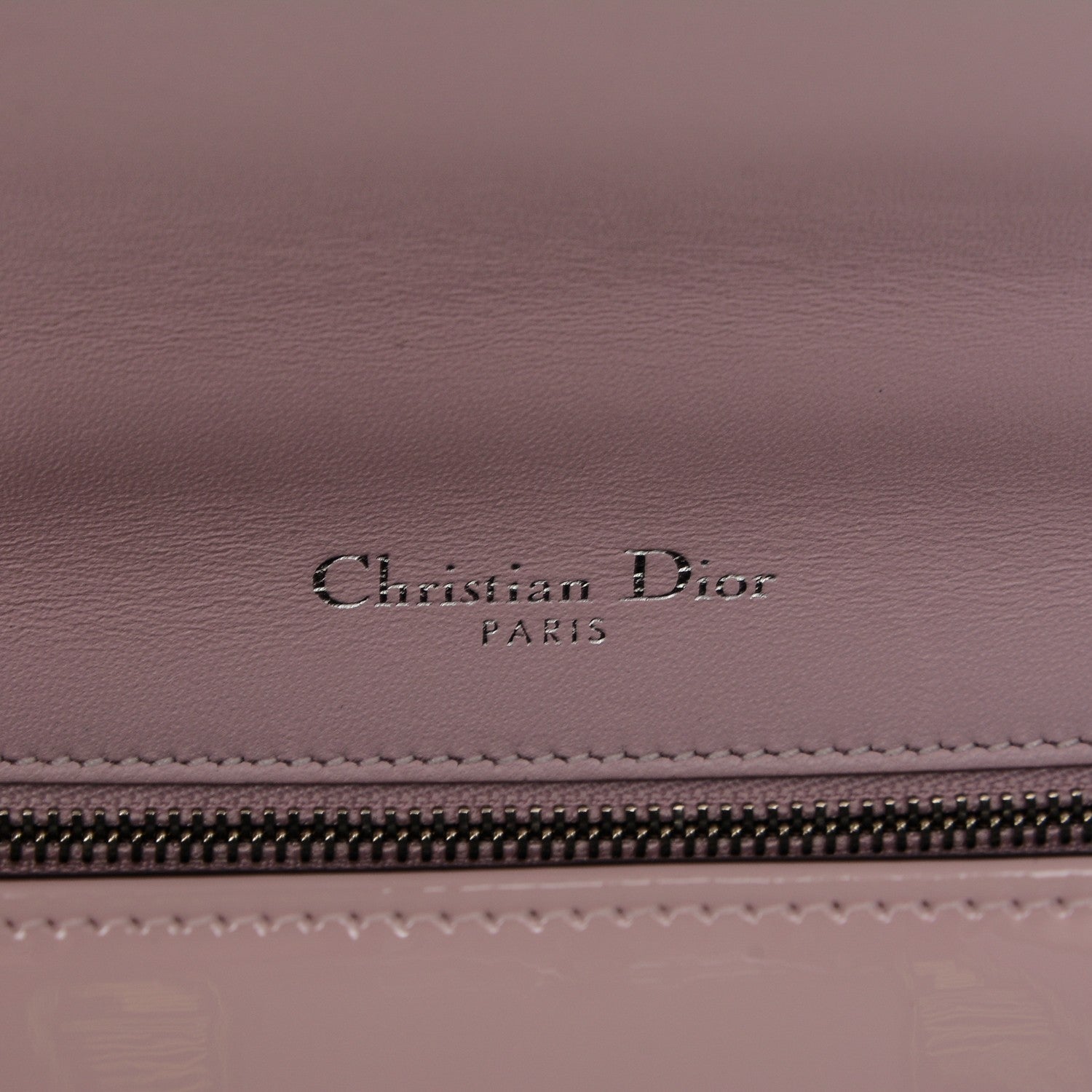 Christian Dior Patent Micro-Cannage Small Diorama Flap Bag Rose 6 of 6