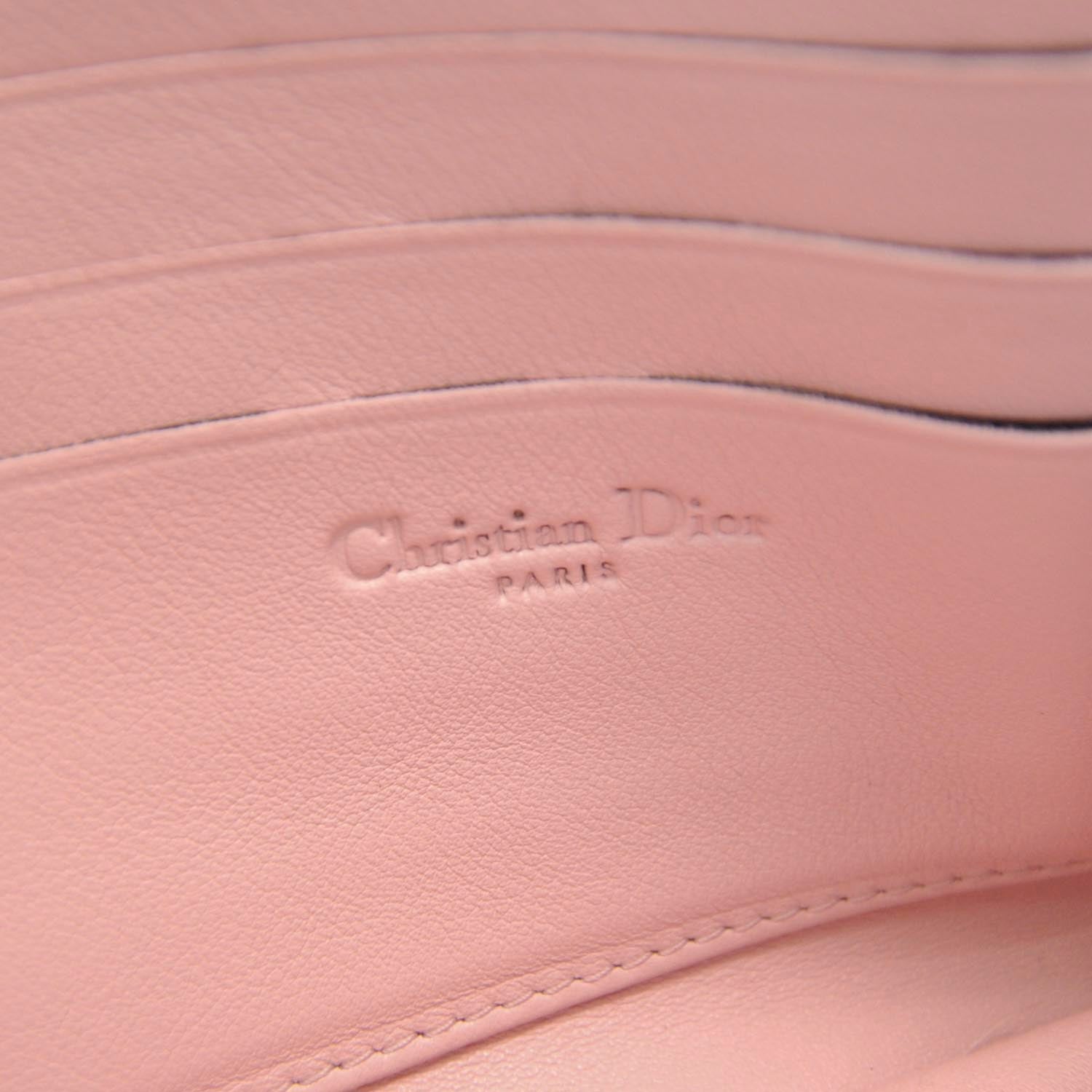 Christian Dior Patent Cannage New Lock Pouch Bag Rose Poudre 12 of 13