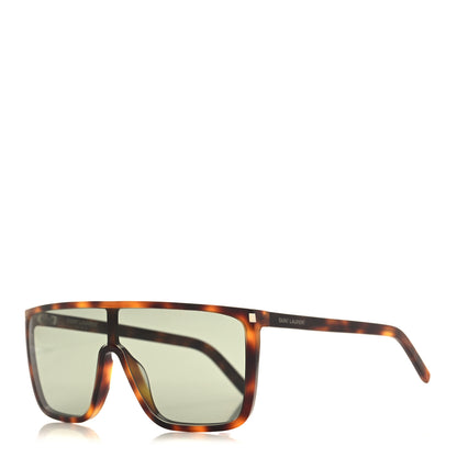 Saint Laurent Metal SL 364 Mask Sunglasses Tortoise 1 of 6