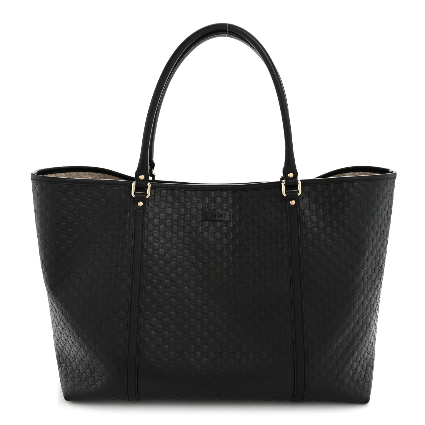 Microguccissima Large Joy Tote Black