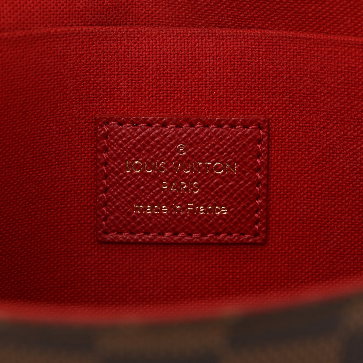 Damier Ebene Pochette Felicie Chain Wallet