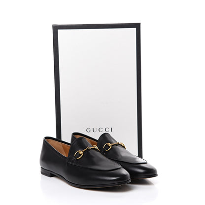 Gucci Calfskin Womens Jordaan Loafers 38.5 Black 12 of 12