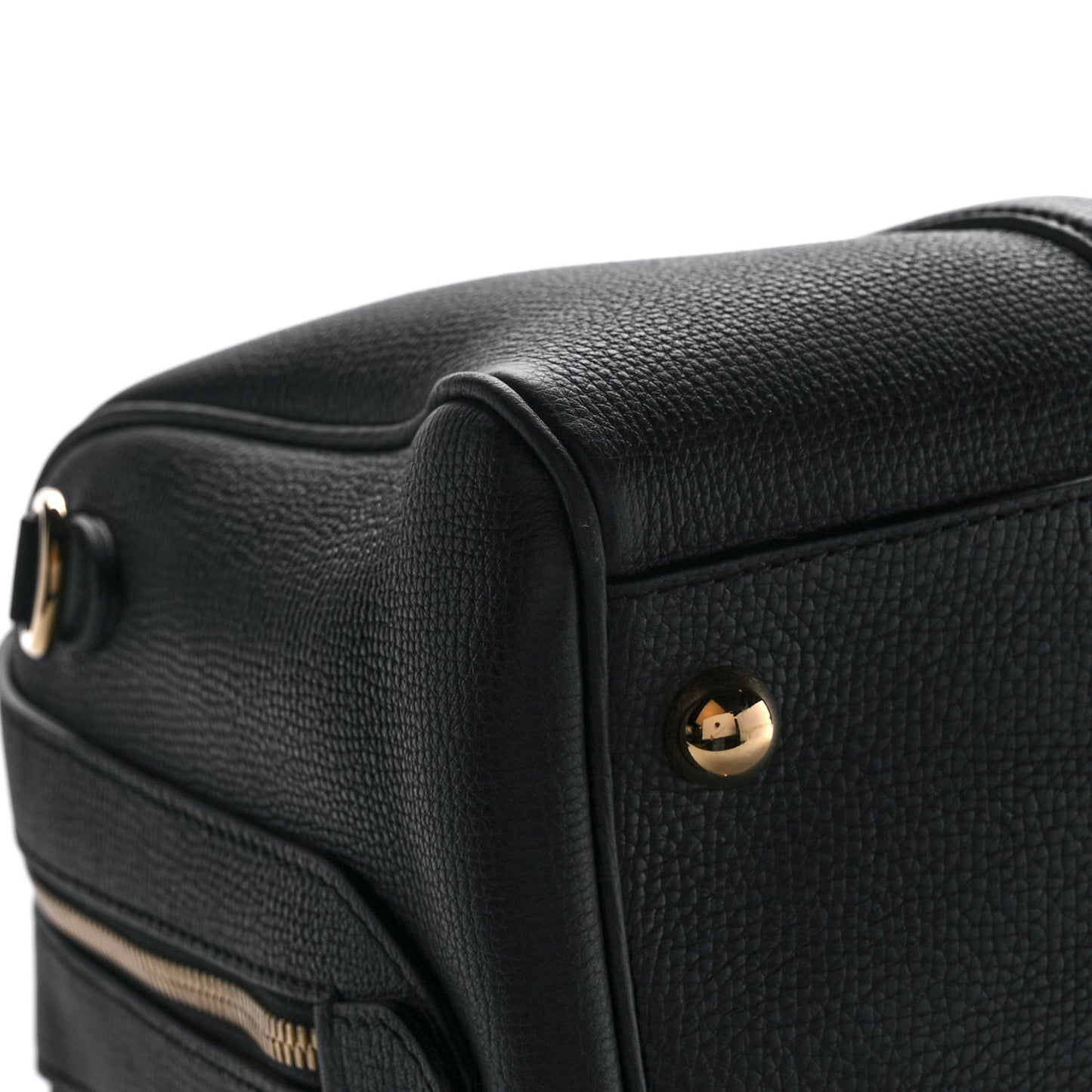 Derby Calfskin Medium Alchester Bowling Bag Black