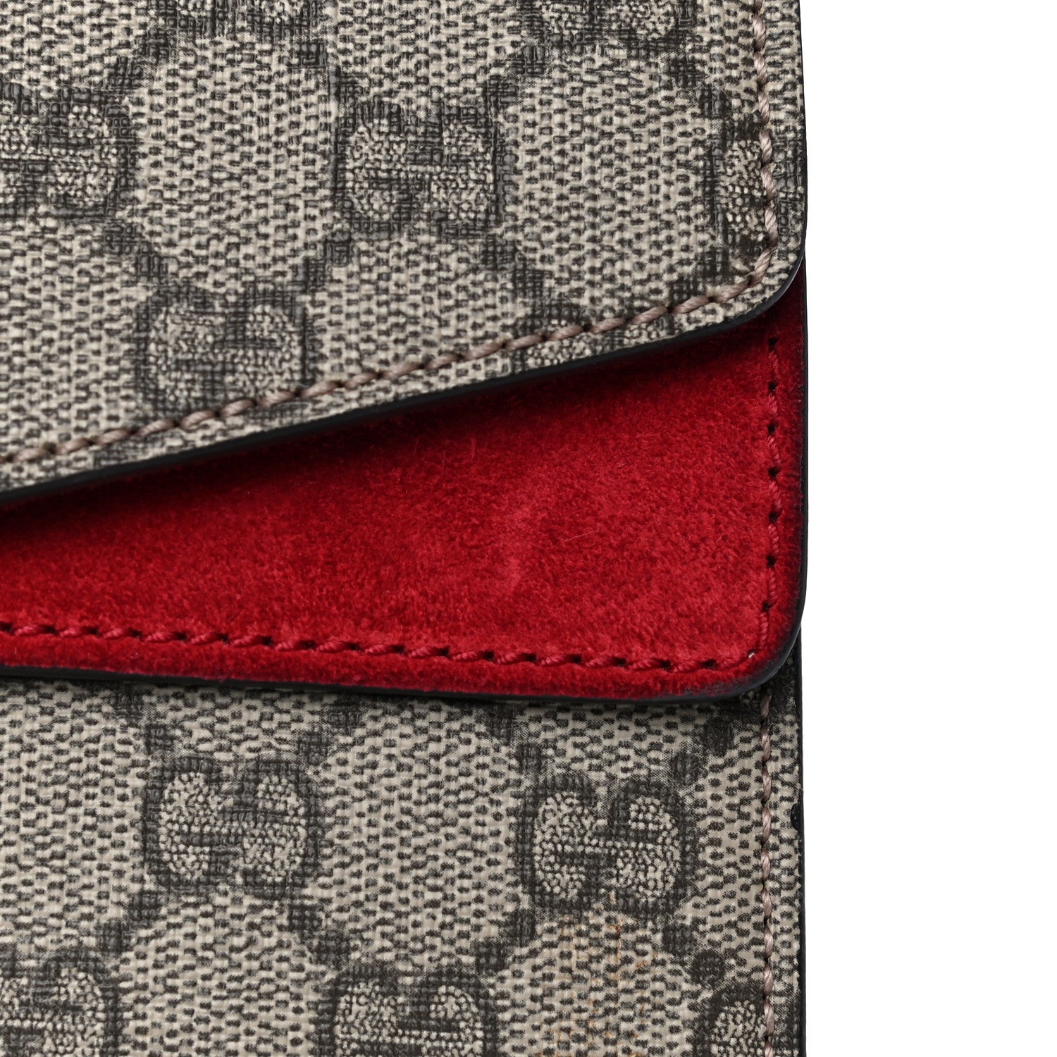 Gucci GG Supreme Monogram Small Dionysus Shoulder Bag Red 19 of 19