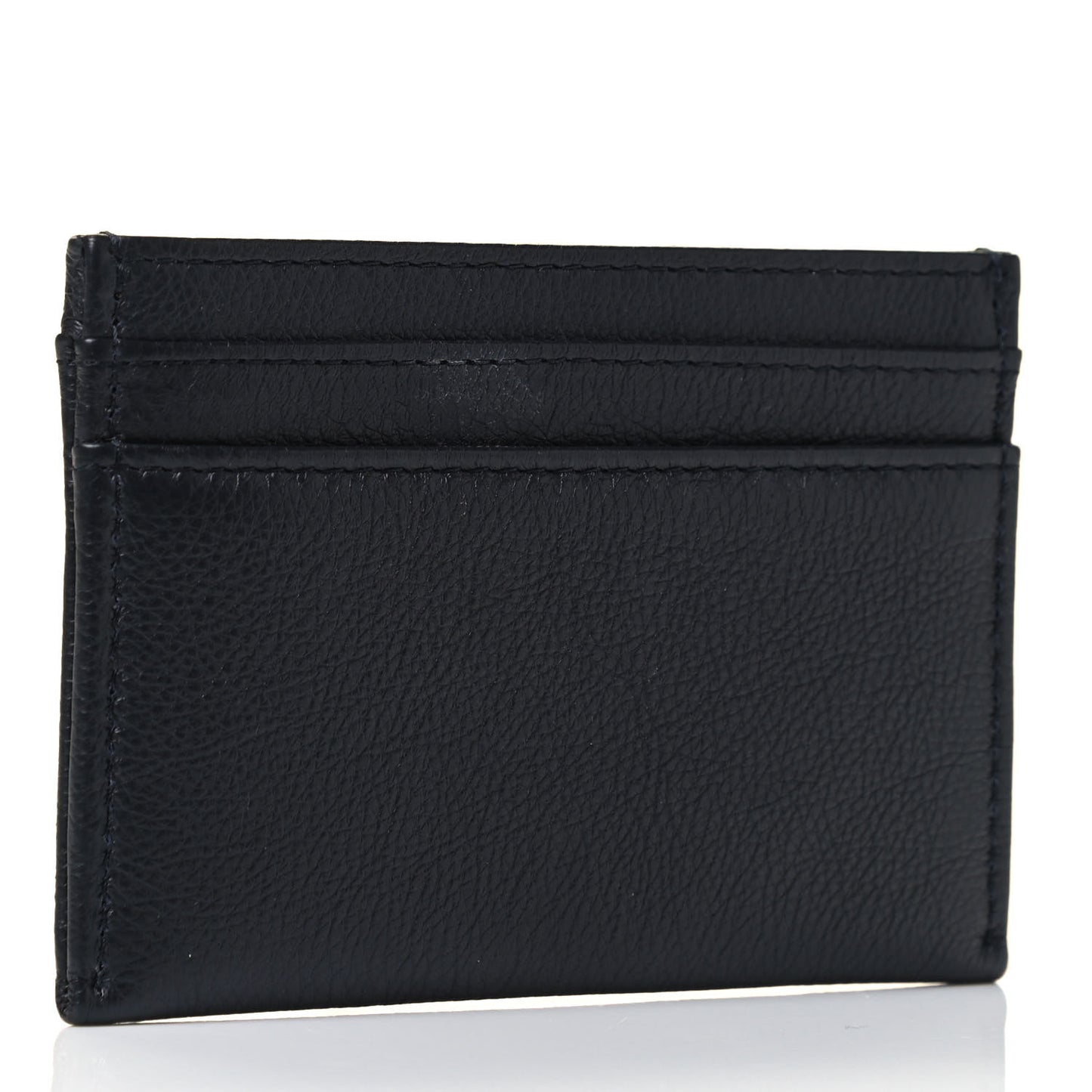 Calfskin CC Card Holder Black
