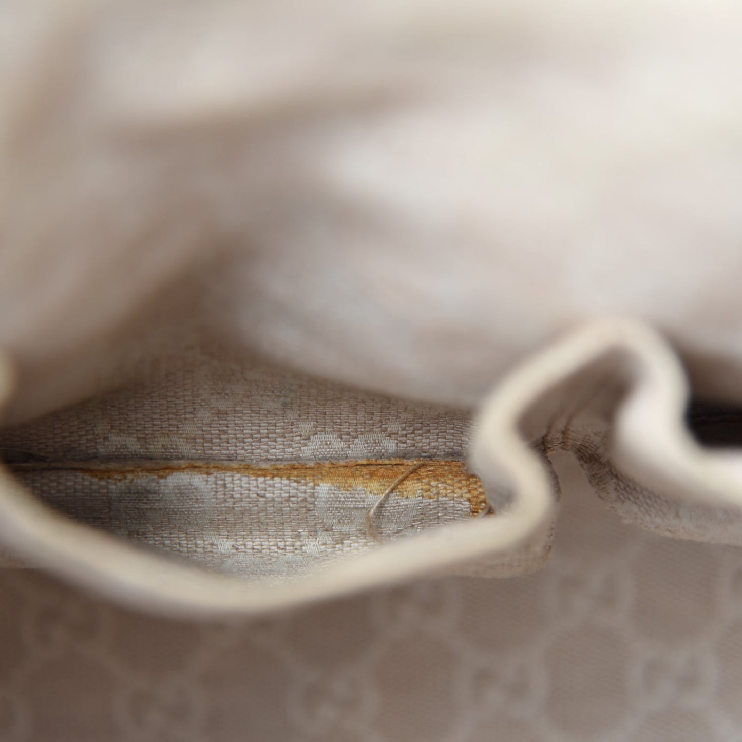 Calfskin Web Medium Rania Top Handle Bag Khaki