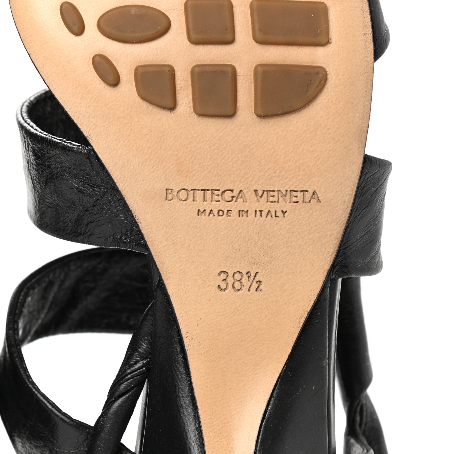 Bottega Veneta Shiny Light Nappa The Point Pumps 38.5 Black 6 of 8