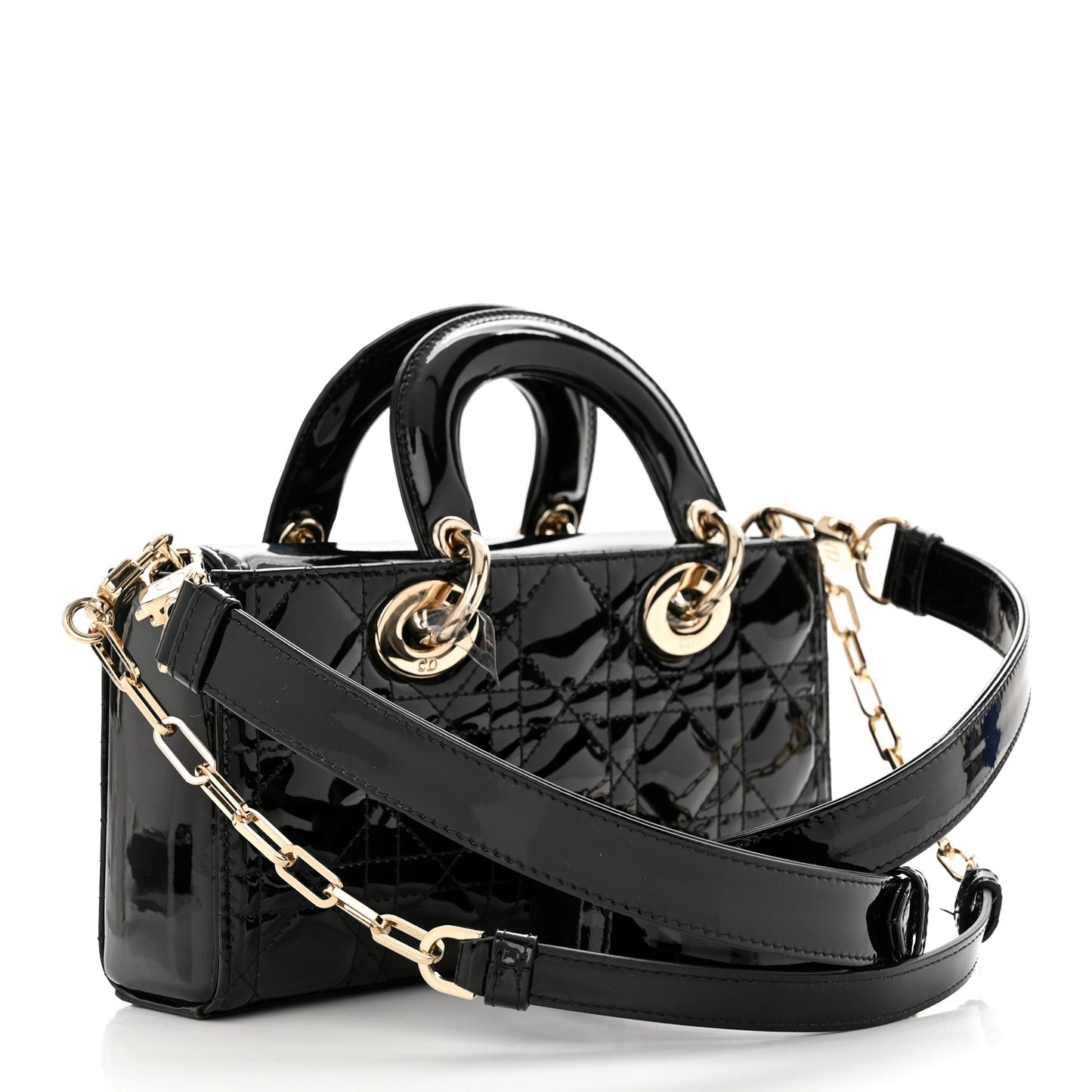 Patent Cannage Small Lady D-Joy Black