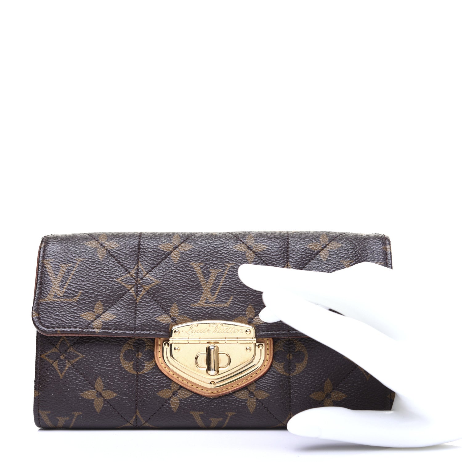 Louis Vuitton Monogram Etoile Sarah Wallet 2 of 11