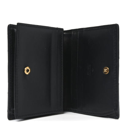 Gucci Calfskin Matelasse GG Marmont Card Case Wallet Black 8 of 13