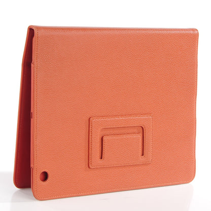 Chanel Caviar iPad Case Orange 3 of 8