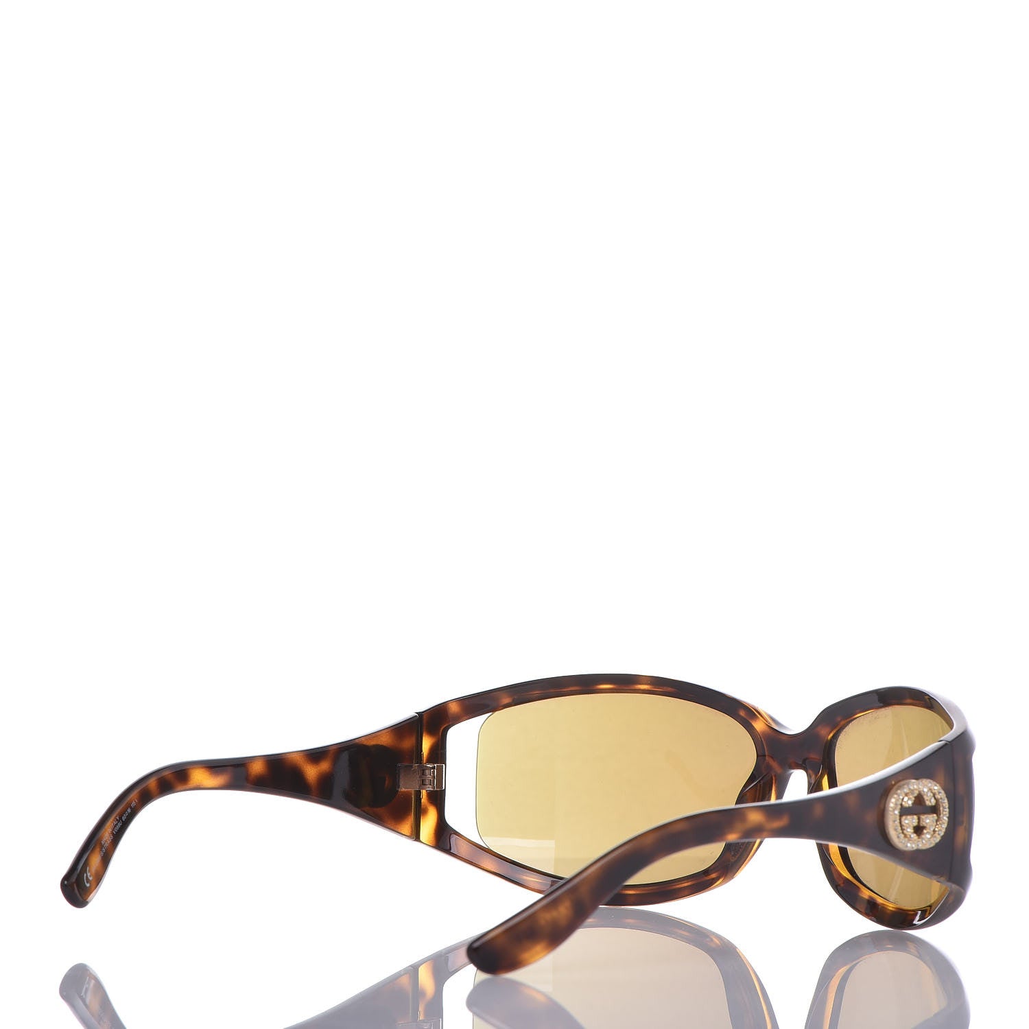 Gucci Crystal GG Sunglasses GG2989/S Tortoise 4 of 7