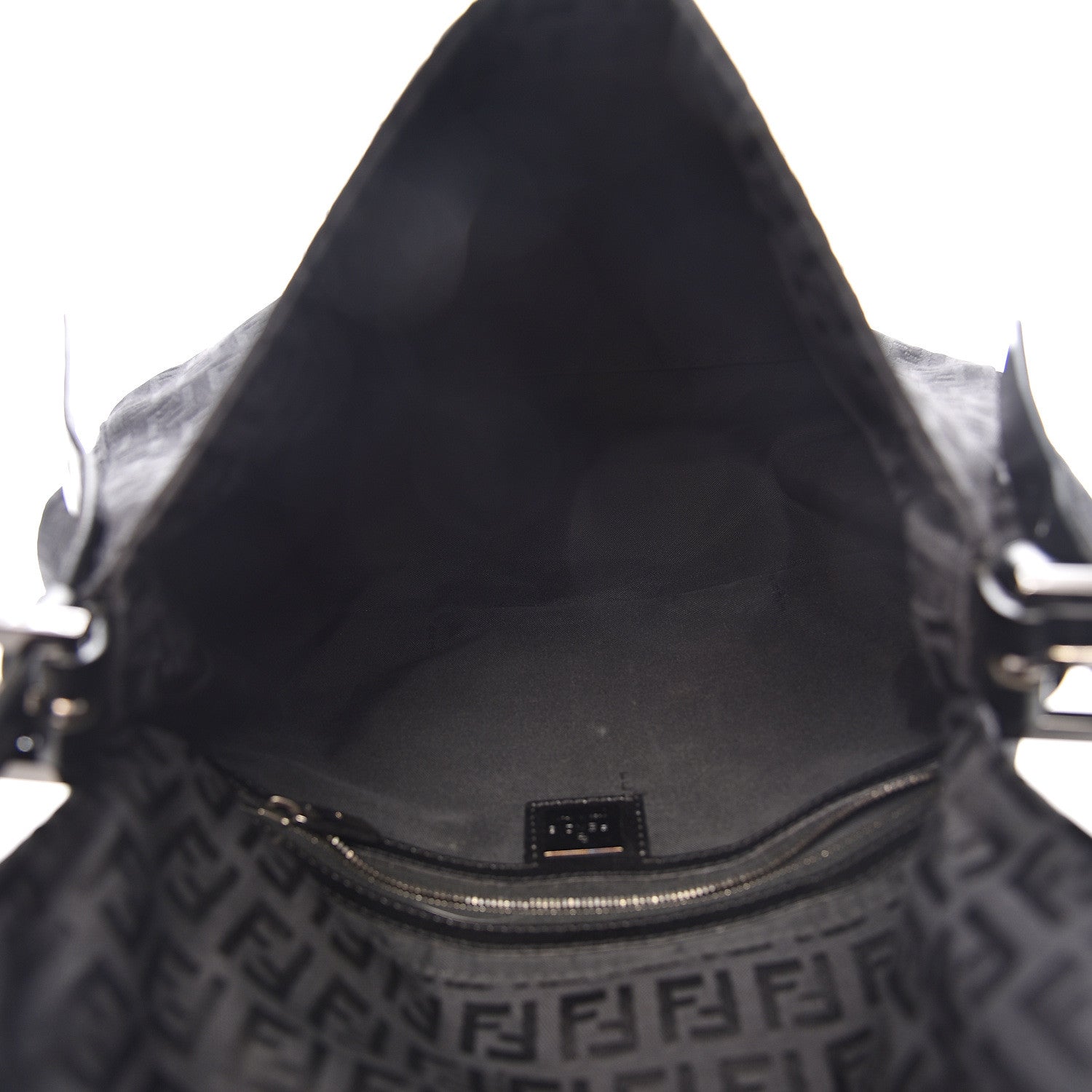 Fendi Zucca Mama Baguette Black 4 of 11
