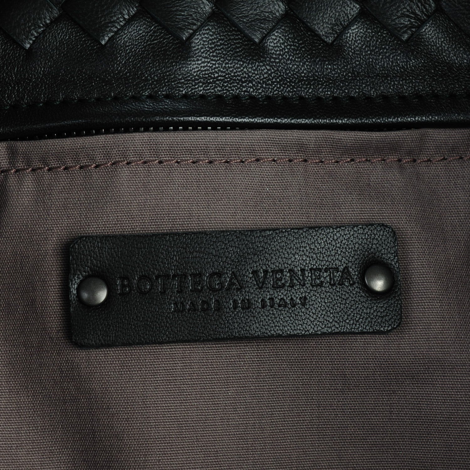 Bottega Veneta Nappa Intrecciato Capri Large Tote Nero Black 6 of 8