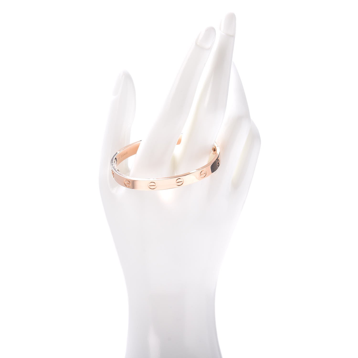 Cartier 18K Pink Gold LOVE Bracelet 16 2 of 5