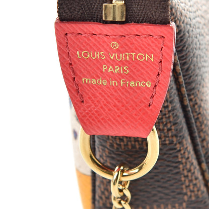 Louis Vuitton Damier Ebene 2016 Christmas Animation Mini Pochette Accessories 6 of 8