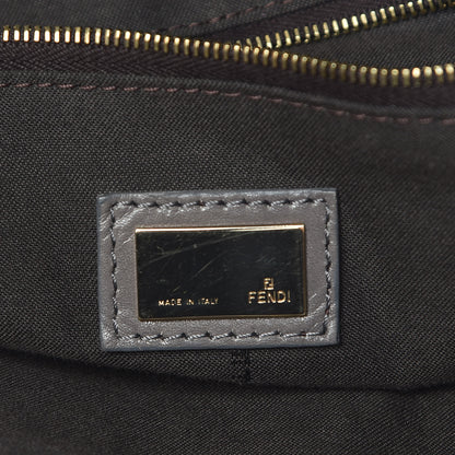 Fendi Vitello Acqua Large Twins Tote Grigio Scuro 1 of 2