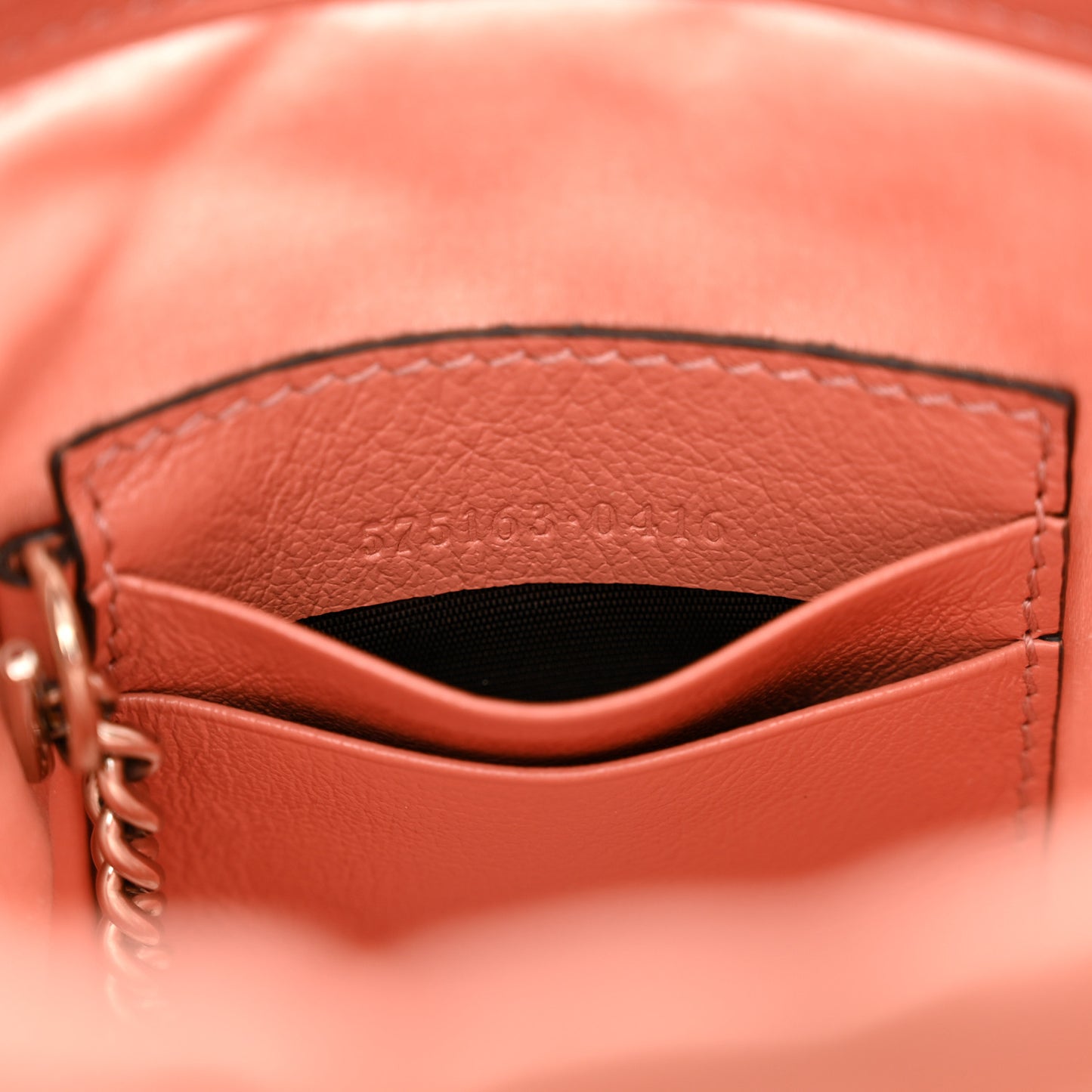 Sequin Mini GG Marmont 2.0 Bucket Bag Pink