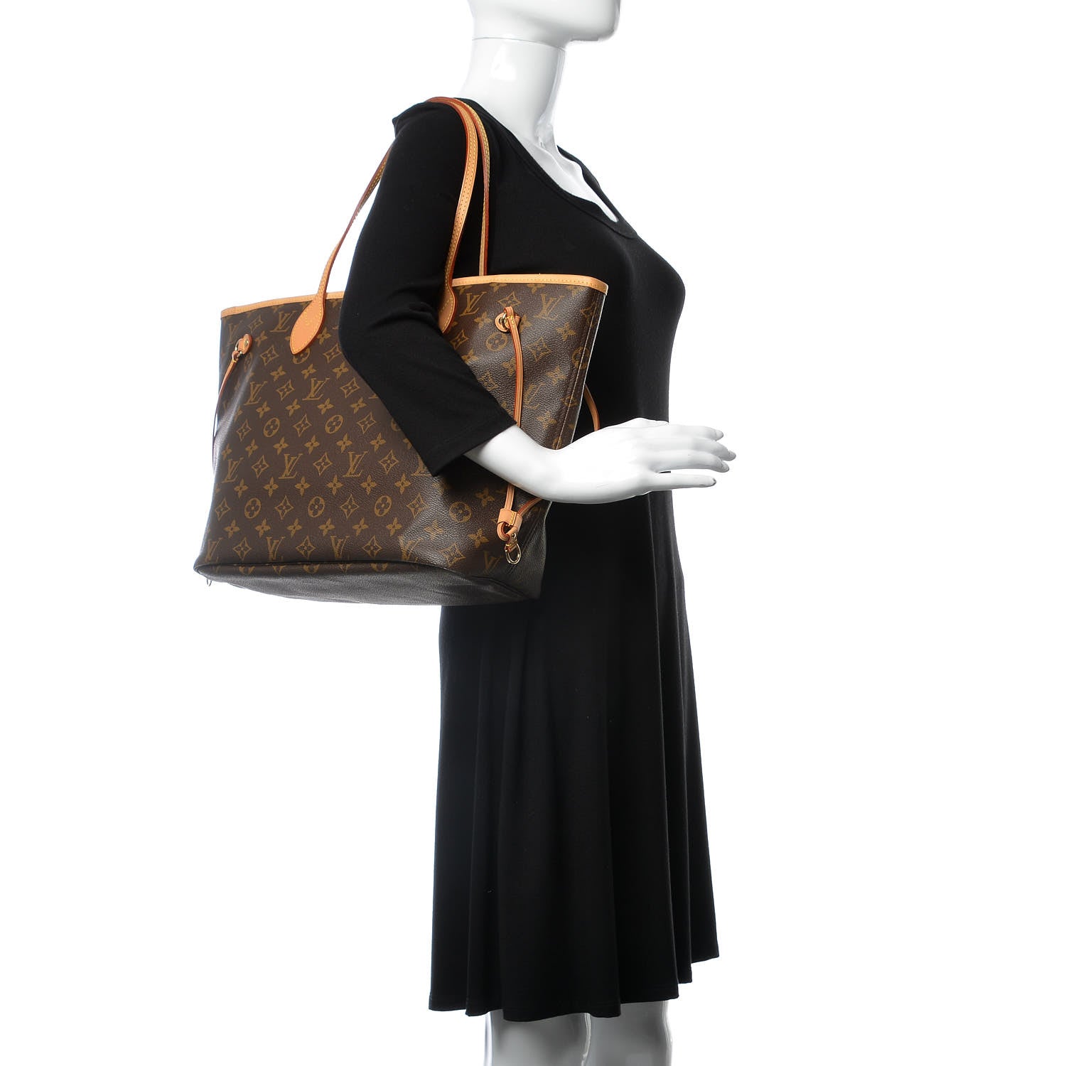 Louis Vuitton Monogram Neverfull MM 2 of 7