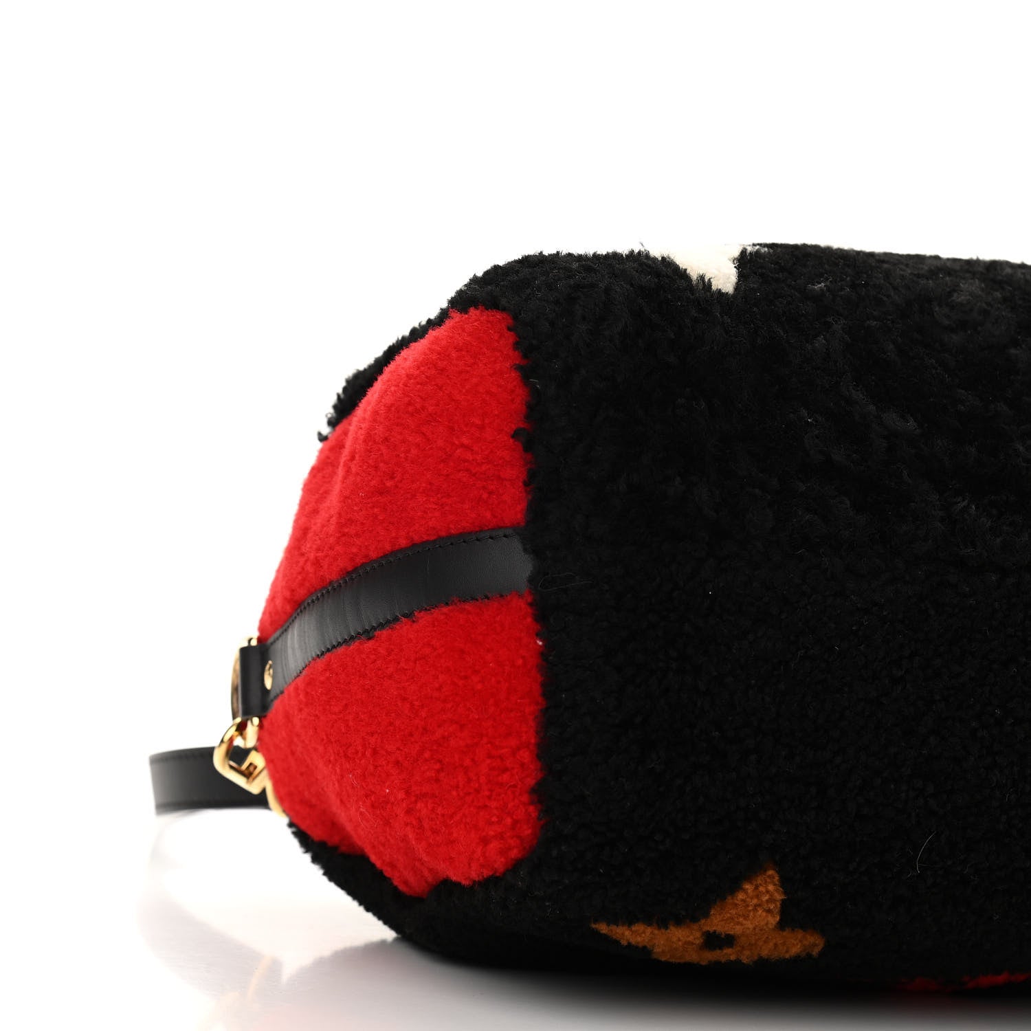 Louis Vuitton Monogram Teddy Speedy Bandouliere 25 Red 8 of 10