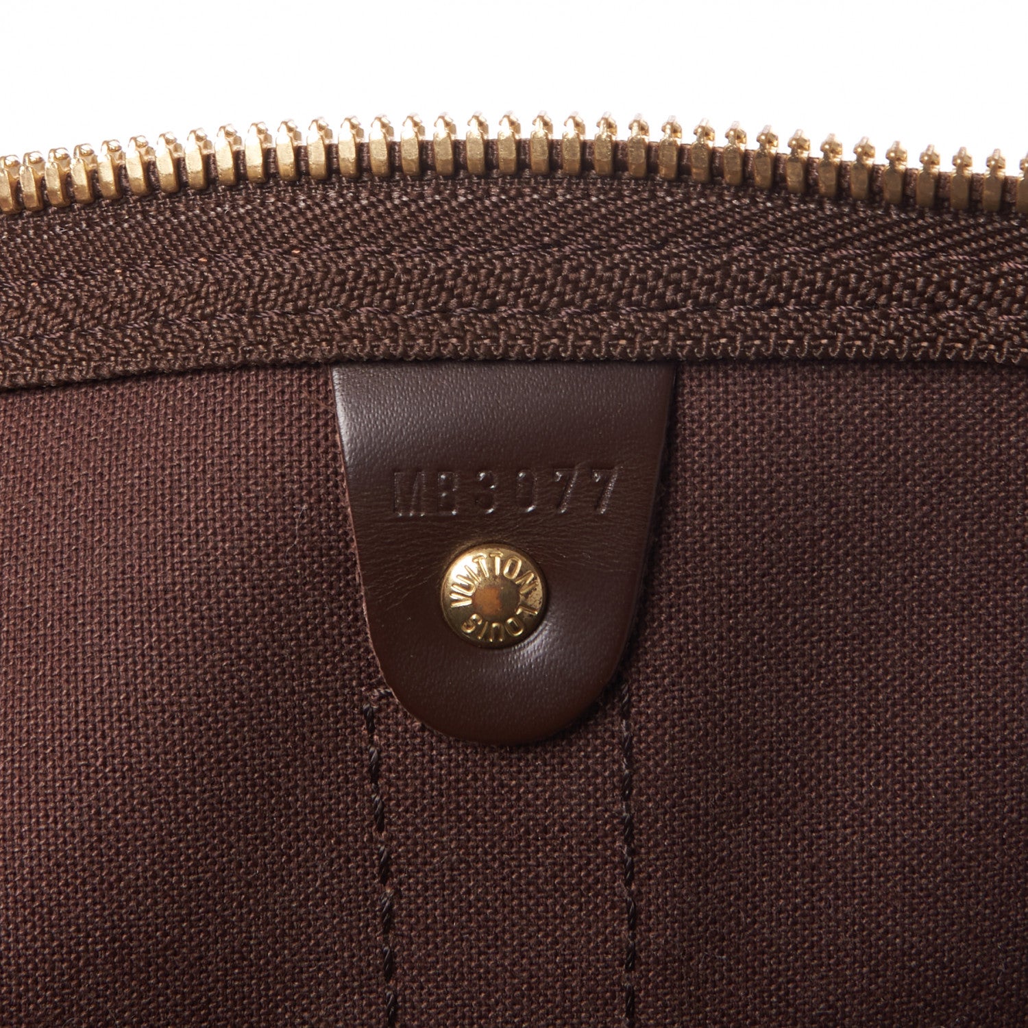 Louis Vuitton Damier Ebene Keepall Bandouliere 55 5 of 9