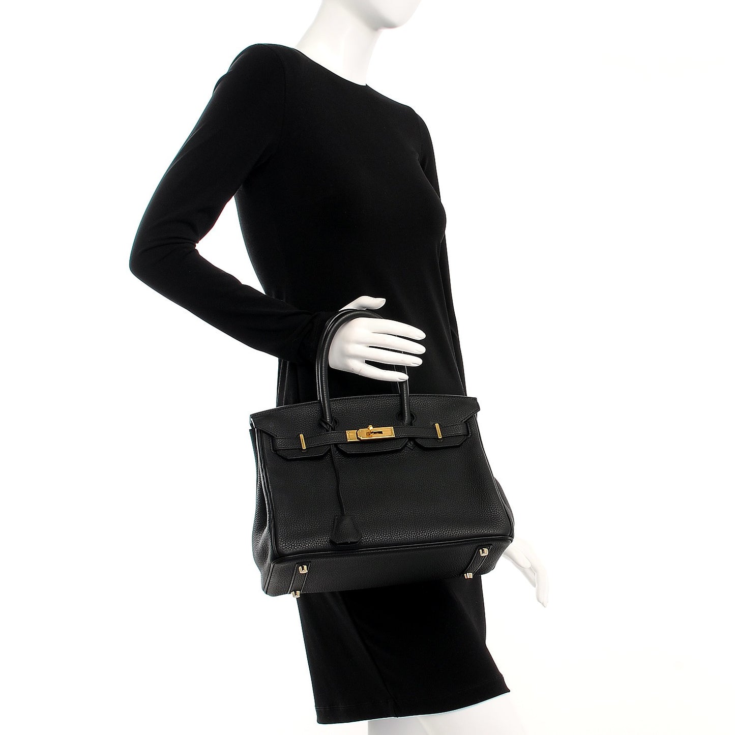 Togo Birkin 30 Black