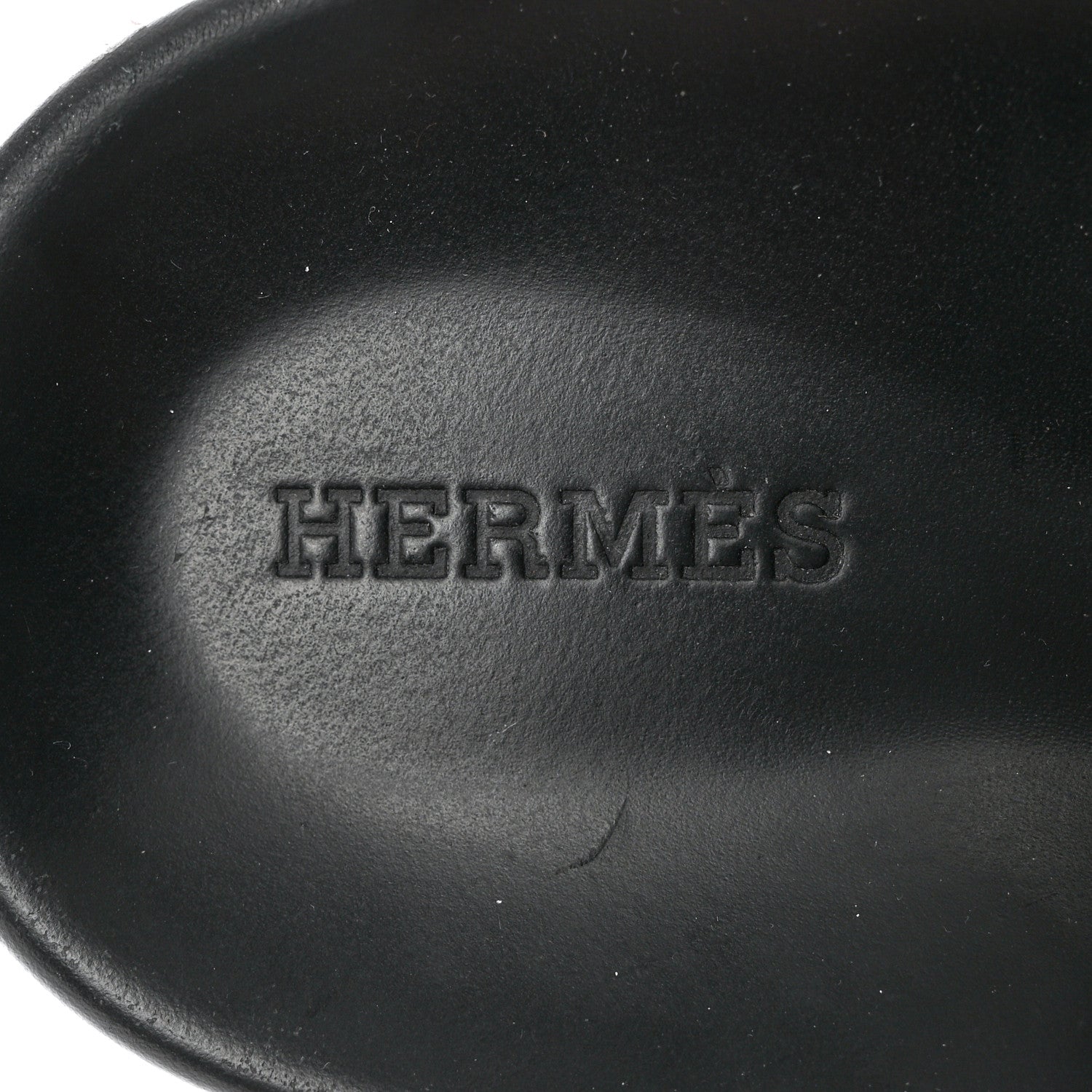 Hermes Calfskin Womens Chypre Sandals 40 Black 7 of 11