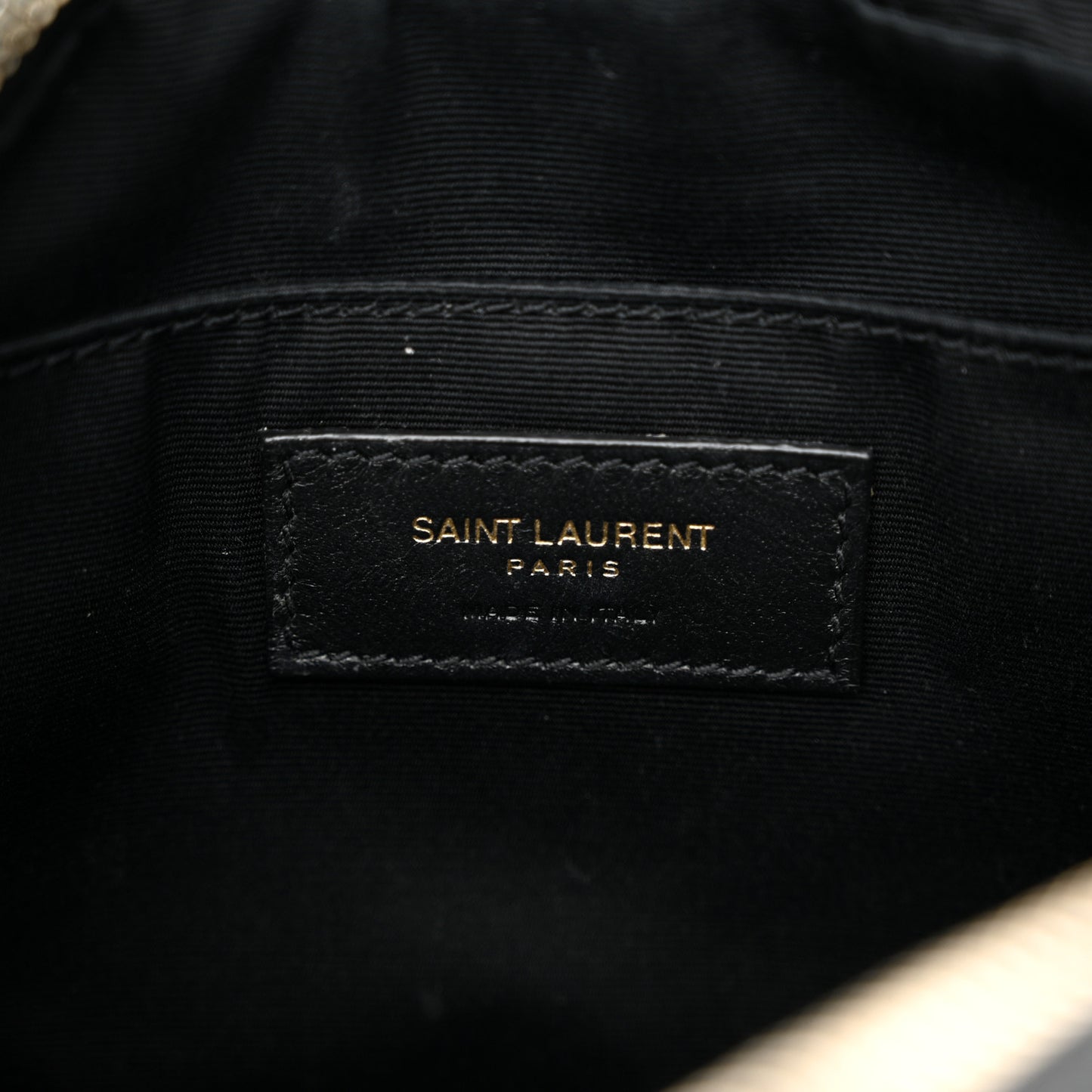 Calfskin Matelasse Monogram Lou Camera Bag Black