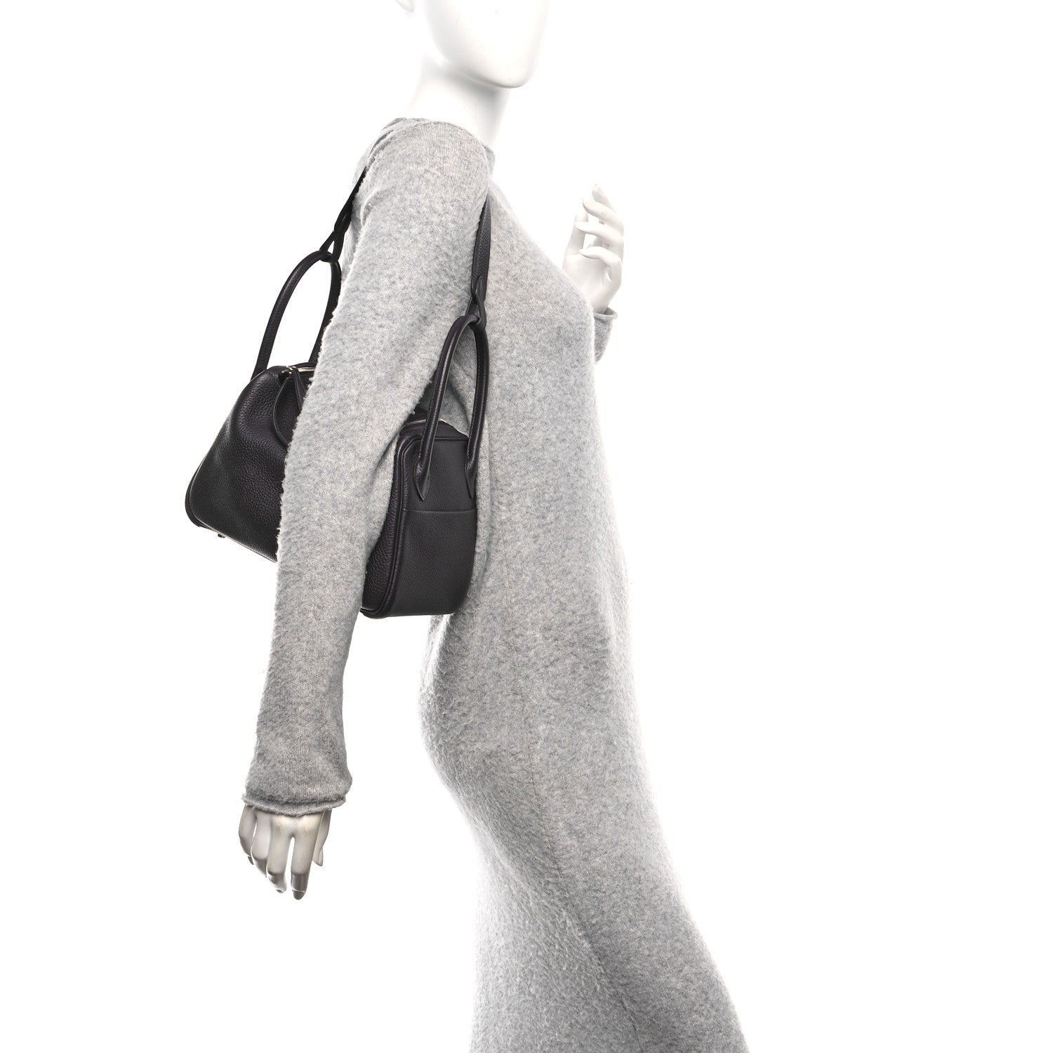 Hermes Taurillon Clemence Lindy 26 Prunoir 2 of 10