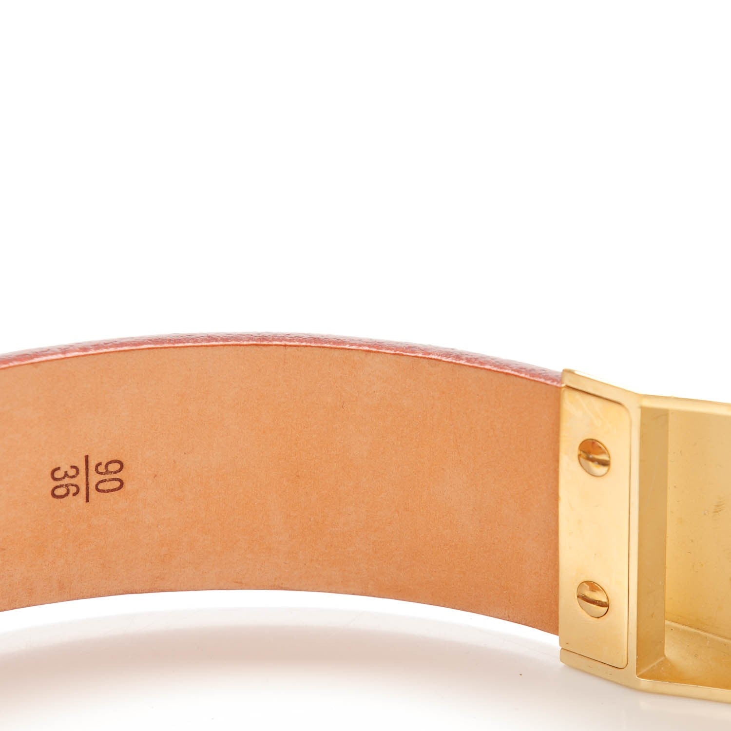 Louis Vuitton Monogram Multicolor Ceinture Belt 90 36 White 5 of 6
