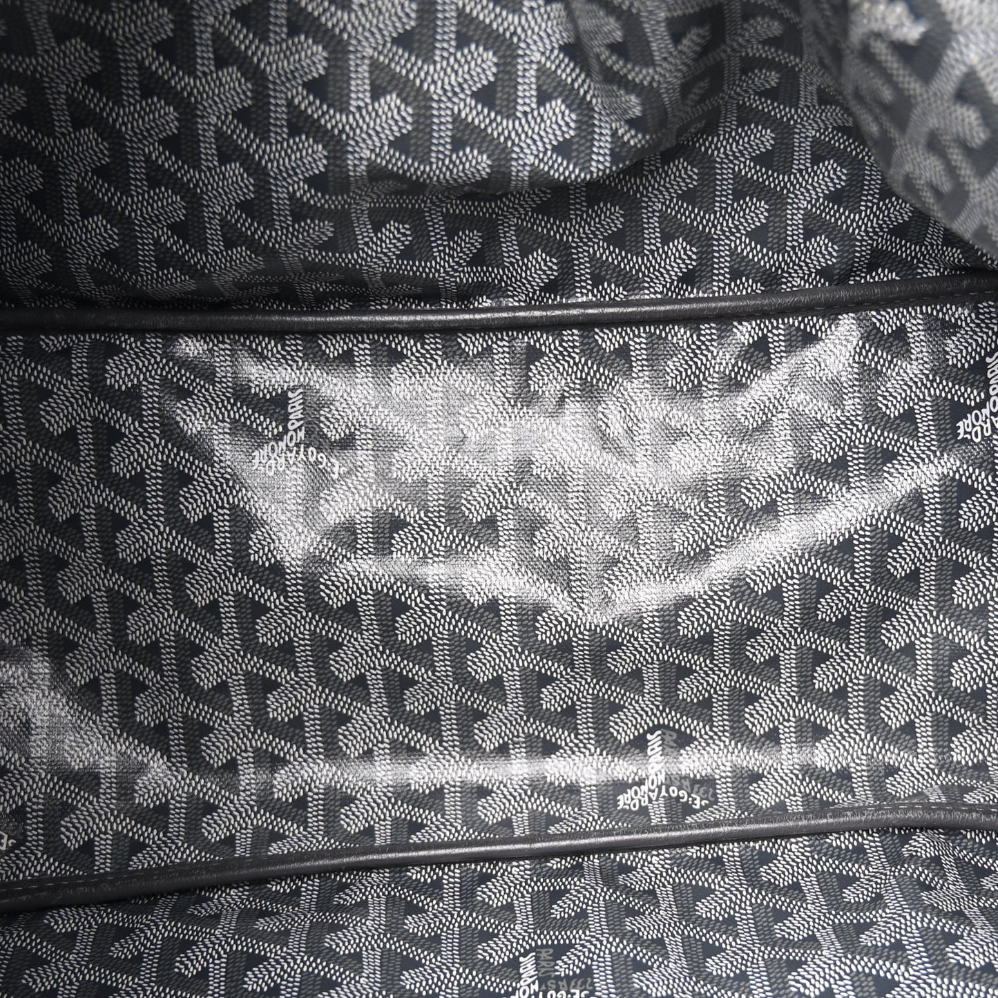 Goyardine Reversible Anjou PM Grey