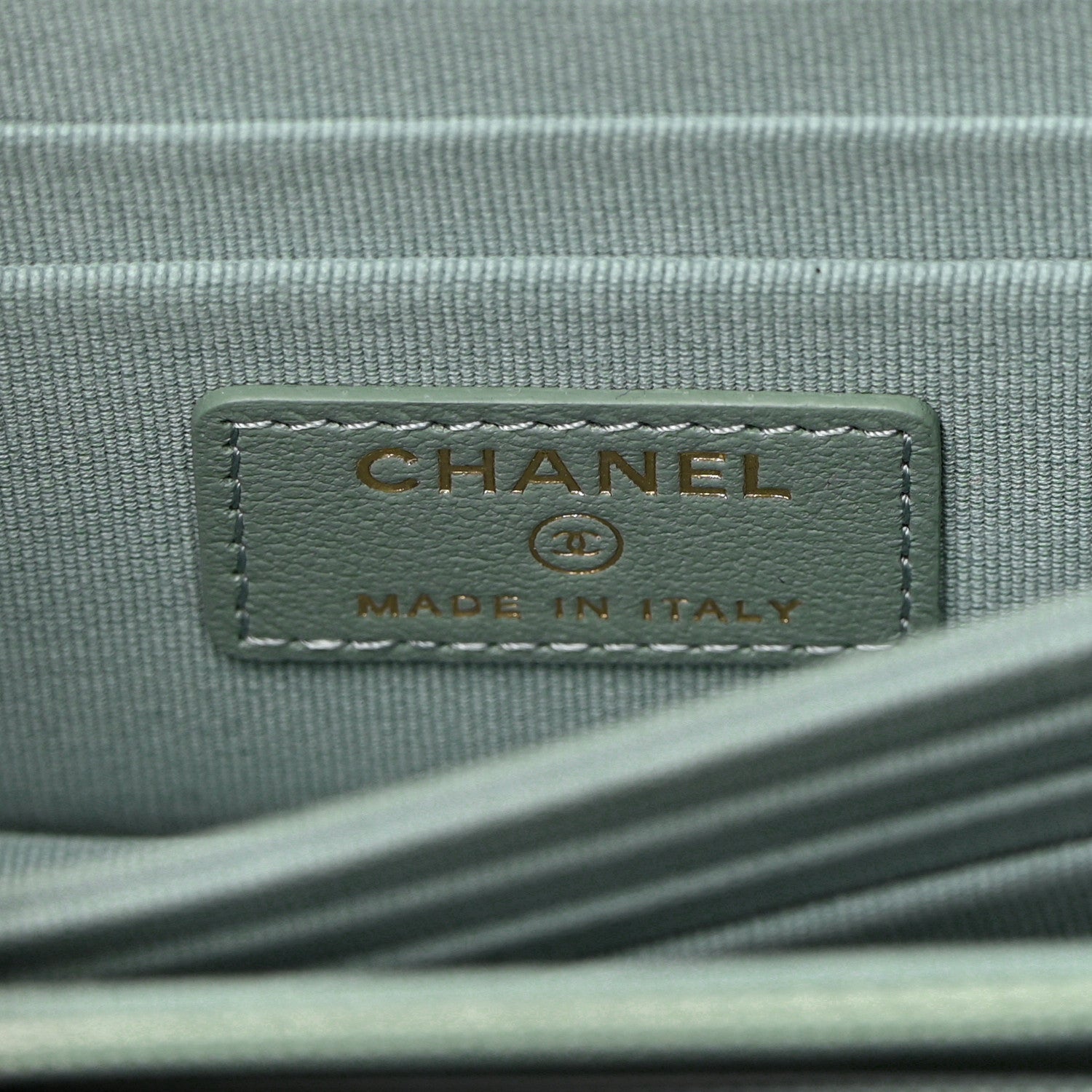Chanel Lambskin Quilted Mini Trendy CC Wallet On Chain WOC Grey 6 of 11