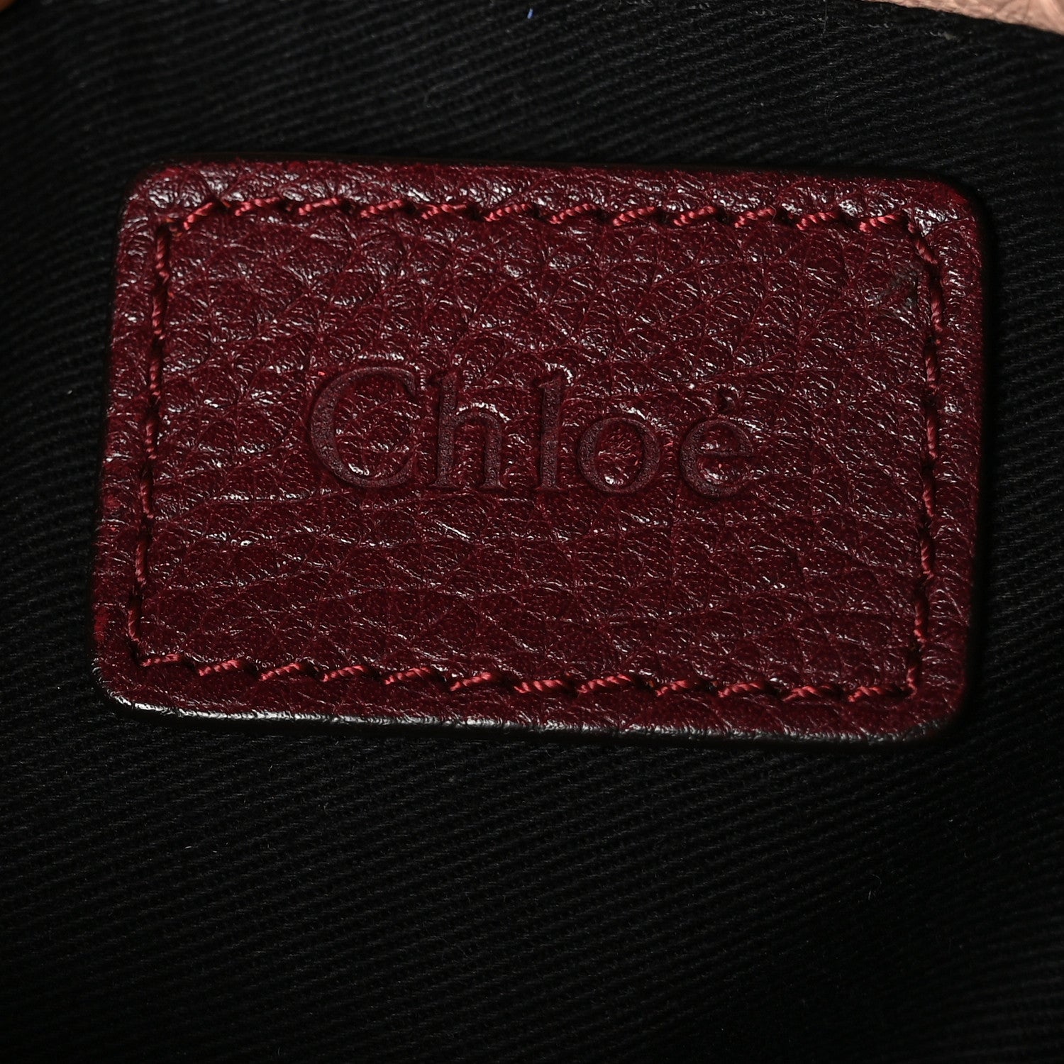 Chloe Snakeskin Large Paraty Red 6 of 10
