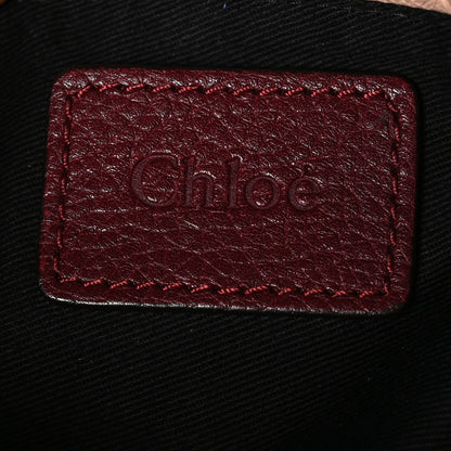 Chloe Snakeskin Large Paraty Red 6 of 10