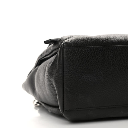 Givenchy Pebbled Calfskin Small Pandora Pure Flap Bag Black 11 of 18