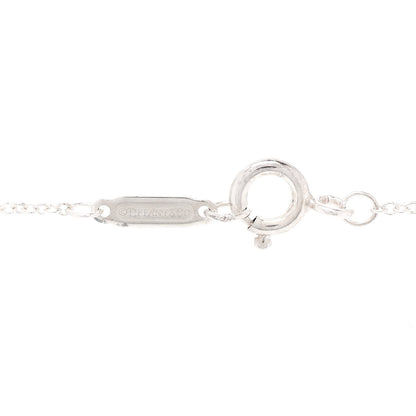 Tiffany Sterling Silver 1837 Square Spinner Pendant Necklace 4 of 5