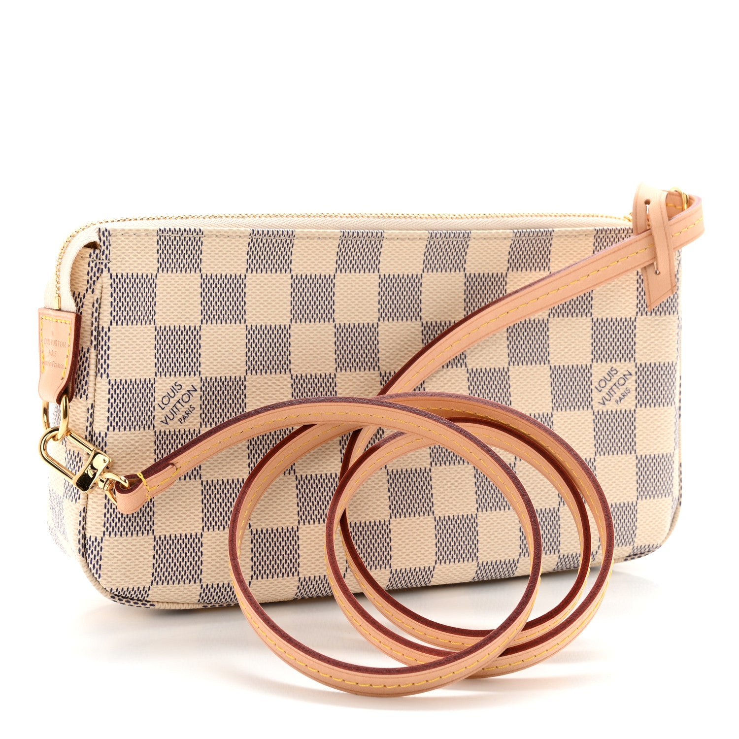 Louis Vuitton Damier Azur Pochette Accessories NM 3 of 9