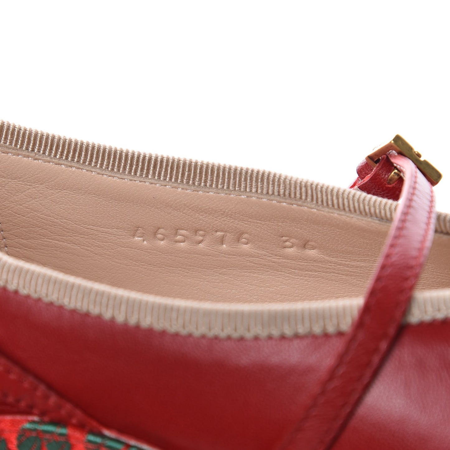 Malaga Kid Silk Hannelore Detachable Platform Slide 36 Hibiscus Red