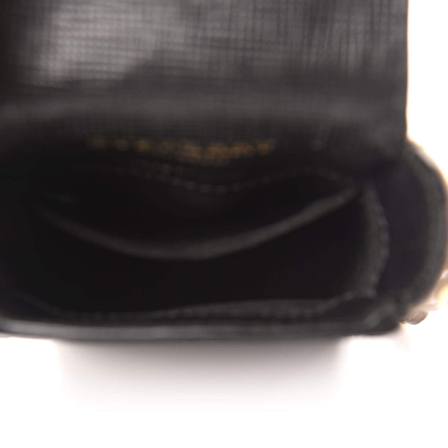 Prorsum Grainy Calfskin Oblong Belt Bag Black