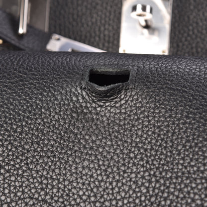 Hermes Taurillon Clemence Jypsiere 31 Black 10 of 13