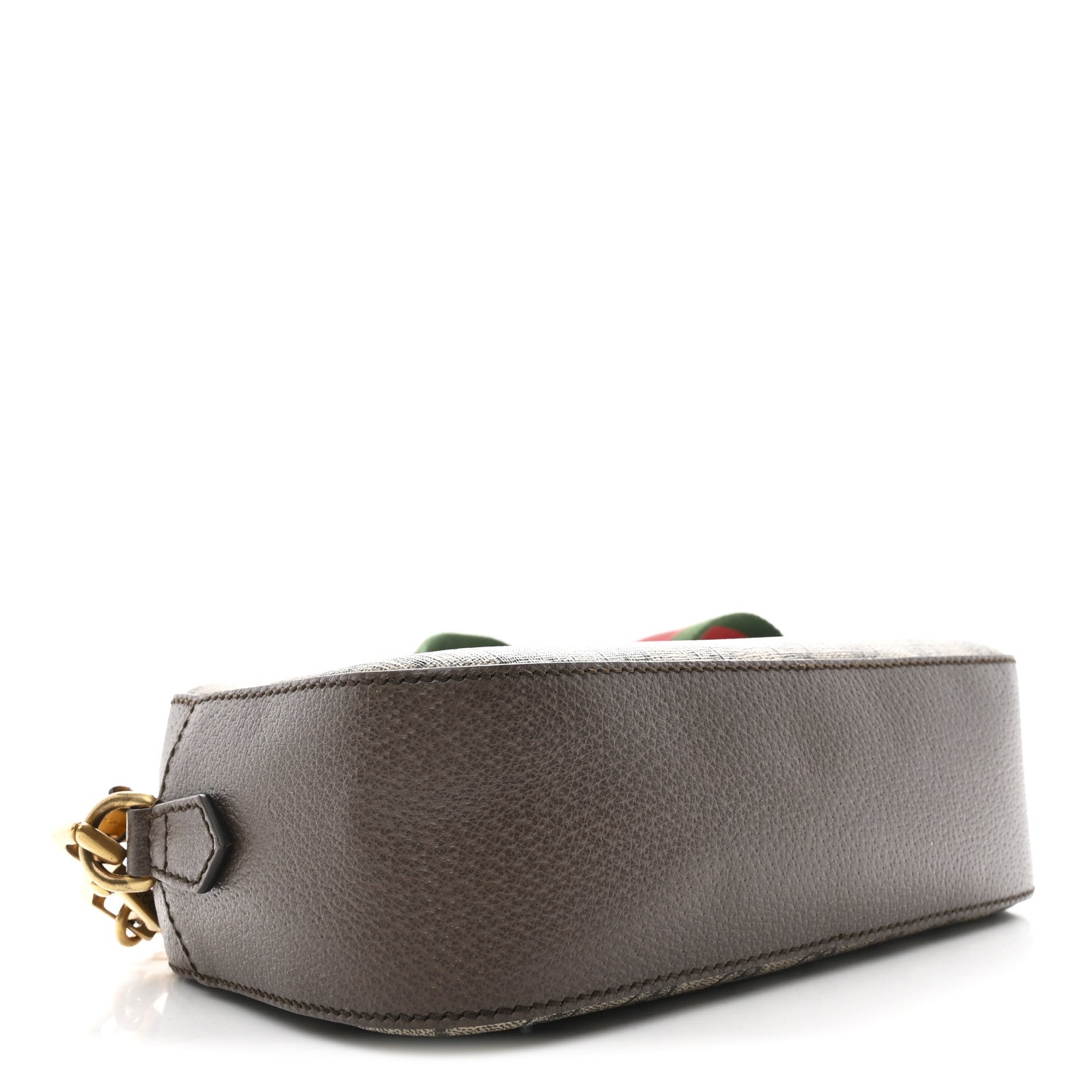 Gucci GG Supreme Monogram Web Neo Vintage Shoulder Bag Beige New Acero Crop 4 of 11