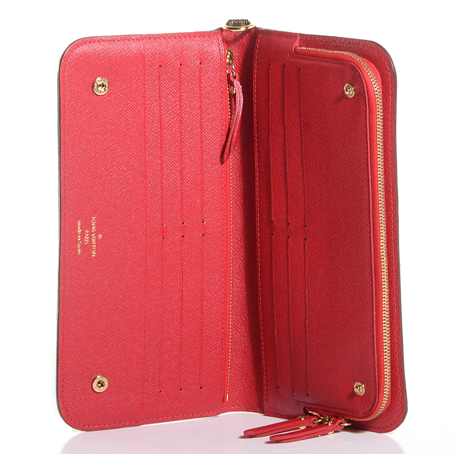 Louis Vuitton Monogram Insolite Wallet Red 5 of 7