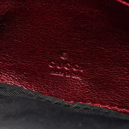 Gucci Monogram Hearts Wristlet Bordeaux 6 of 7