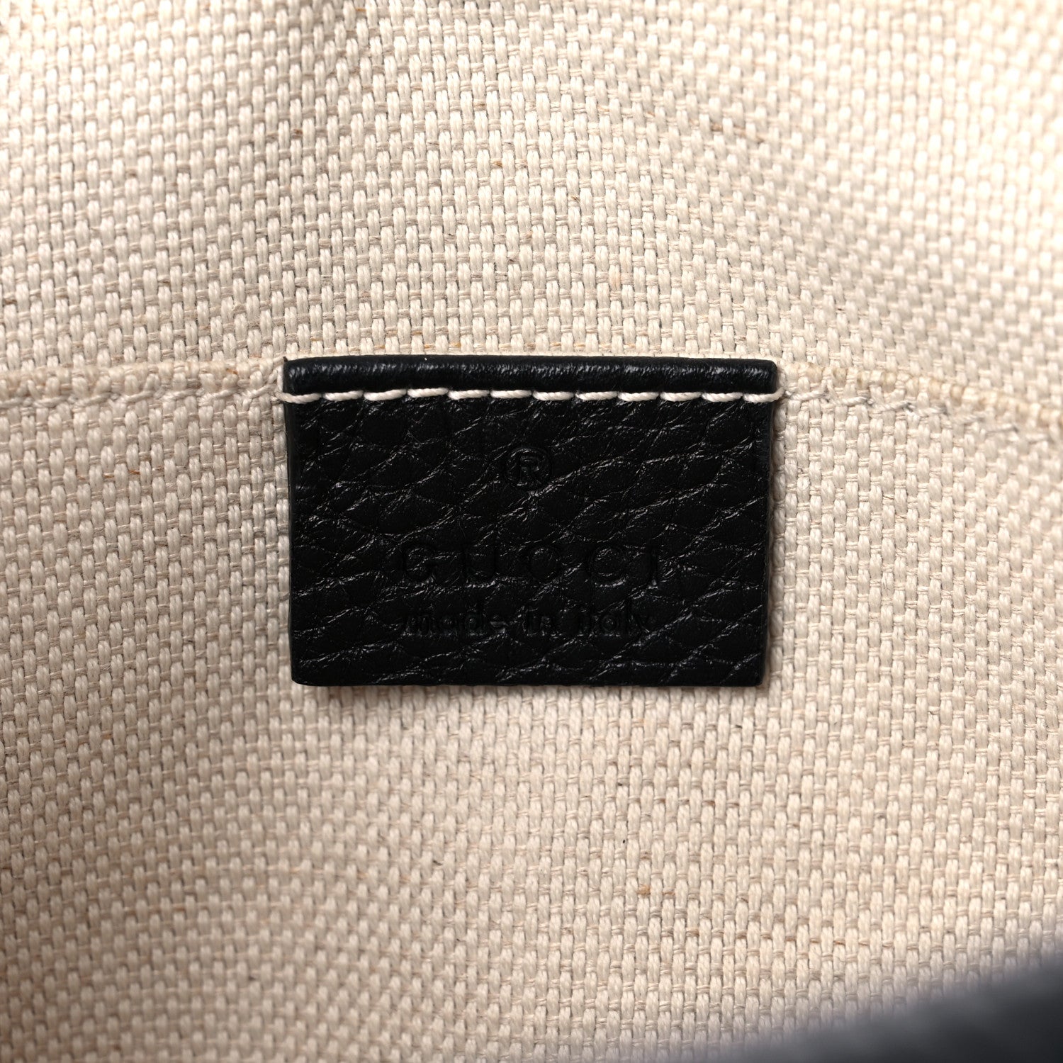 Gucci Pebbled Calfskin Small Soho Disco Bag Black 6 of 17