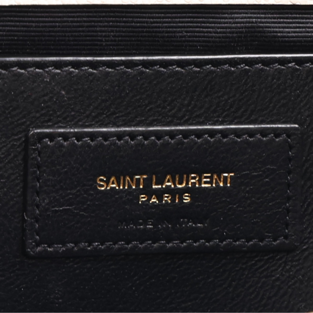 Grain De Poudre Calfskin Medium Classic Monogram Kate Tassel Satchel Crema Soft