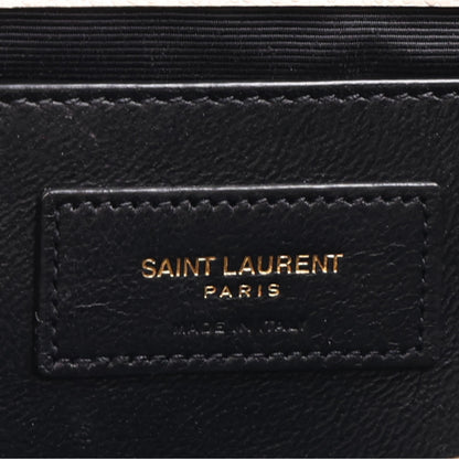 Saint Laurent Grain De Poudre Calfskin Medium Classic Monogram Kate Tassel Satchel Crema Soft 6 of 10