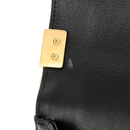 Chanel Calfskin Quilted New Medium Boy Flap Black 11 of 14
