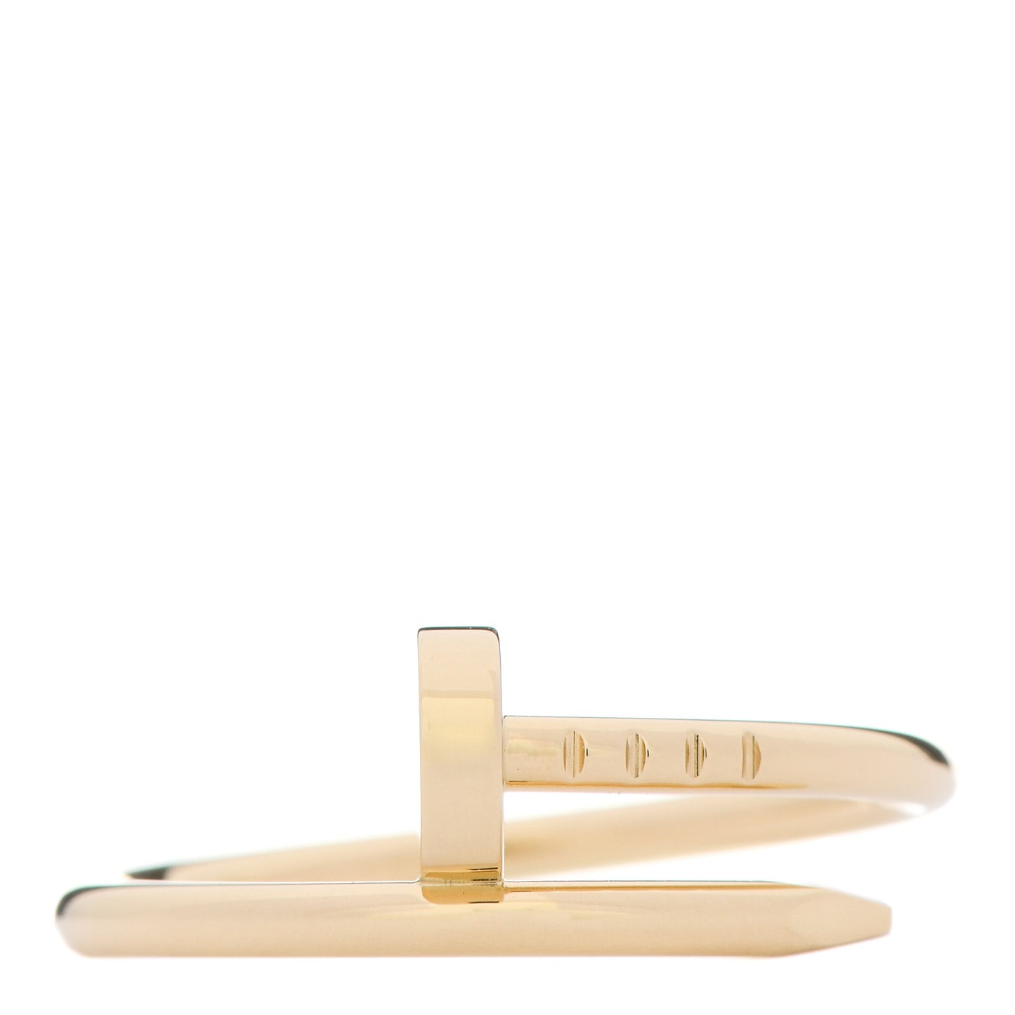 18K Yellow Gold Small Juste Un Clou Ring 56 7.5