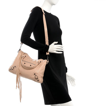 Balenciaga Agneau Classic Hardware Town Rose Aubepine Rose Light 2 of 9